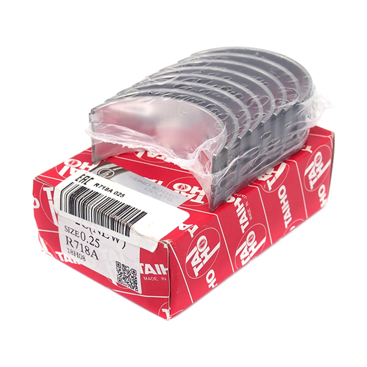 TAIHO Вкладыш шатунный (0.25/ к-т) Toyota Avensis (T220) 97-00 / Caldina 92-02 2C;2CT;3CT;3CTE R718A025