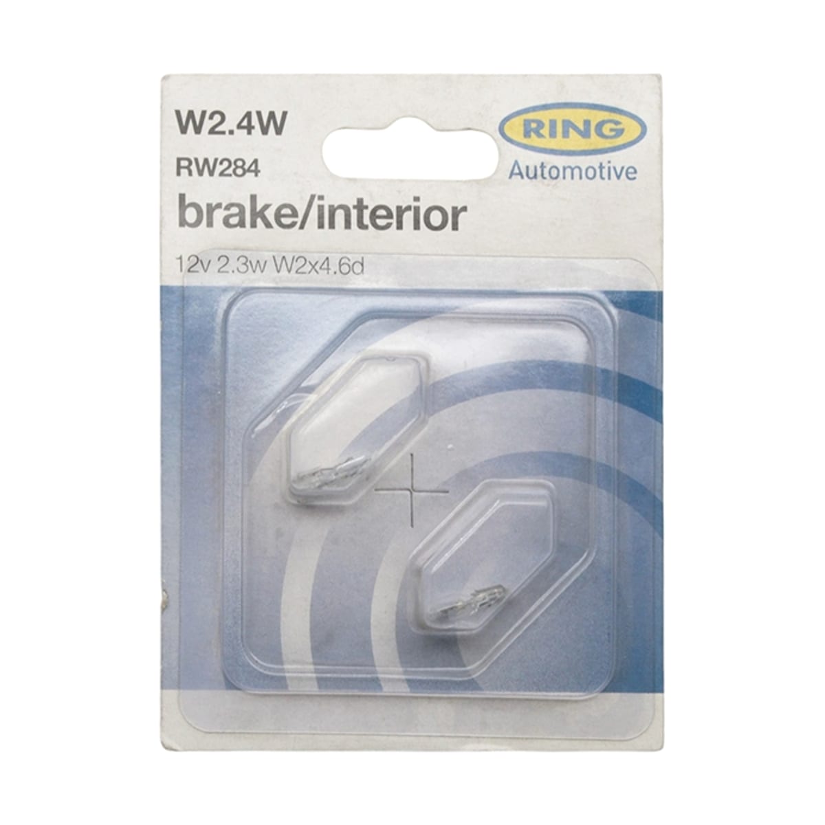 RING Лампа (W2.3W/ Галоген/ 12V 2.3W Блистер 2 шт.) RW284