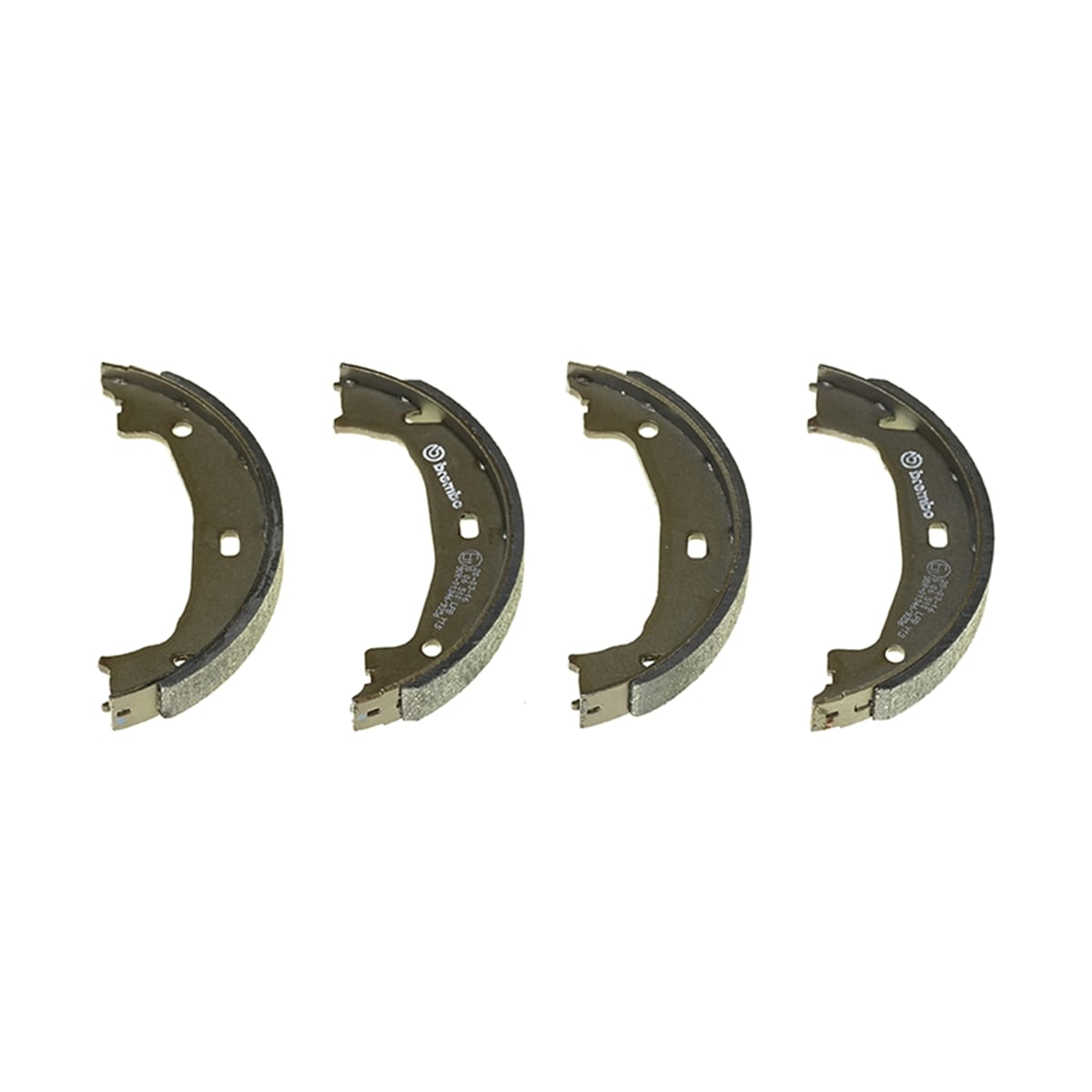 BREMBO Колодки тормозные барабанные ручного тормоза S06510