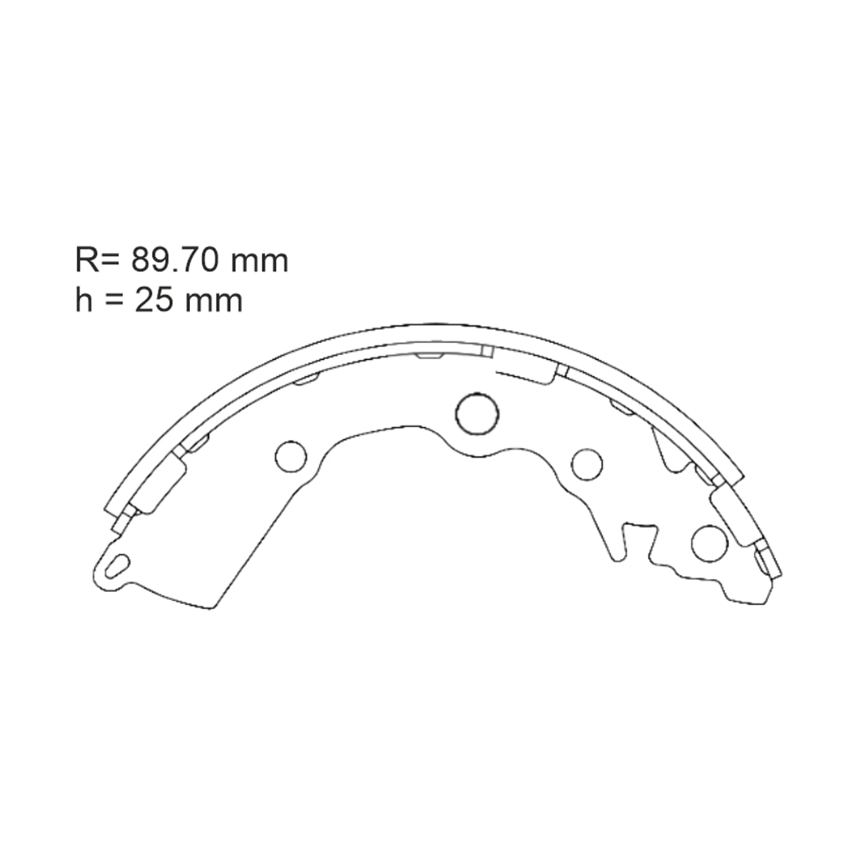 HI-Q/SANGSIN BRAKE Колодки тормозные барабанные Kia Picanto 11-21