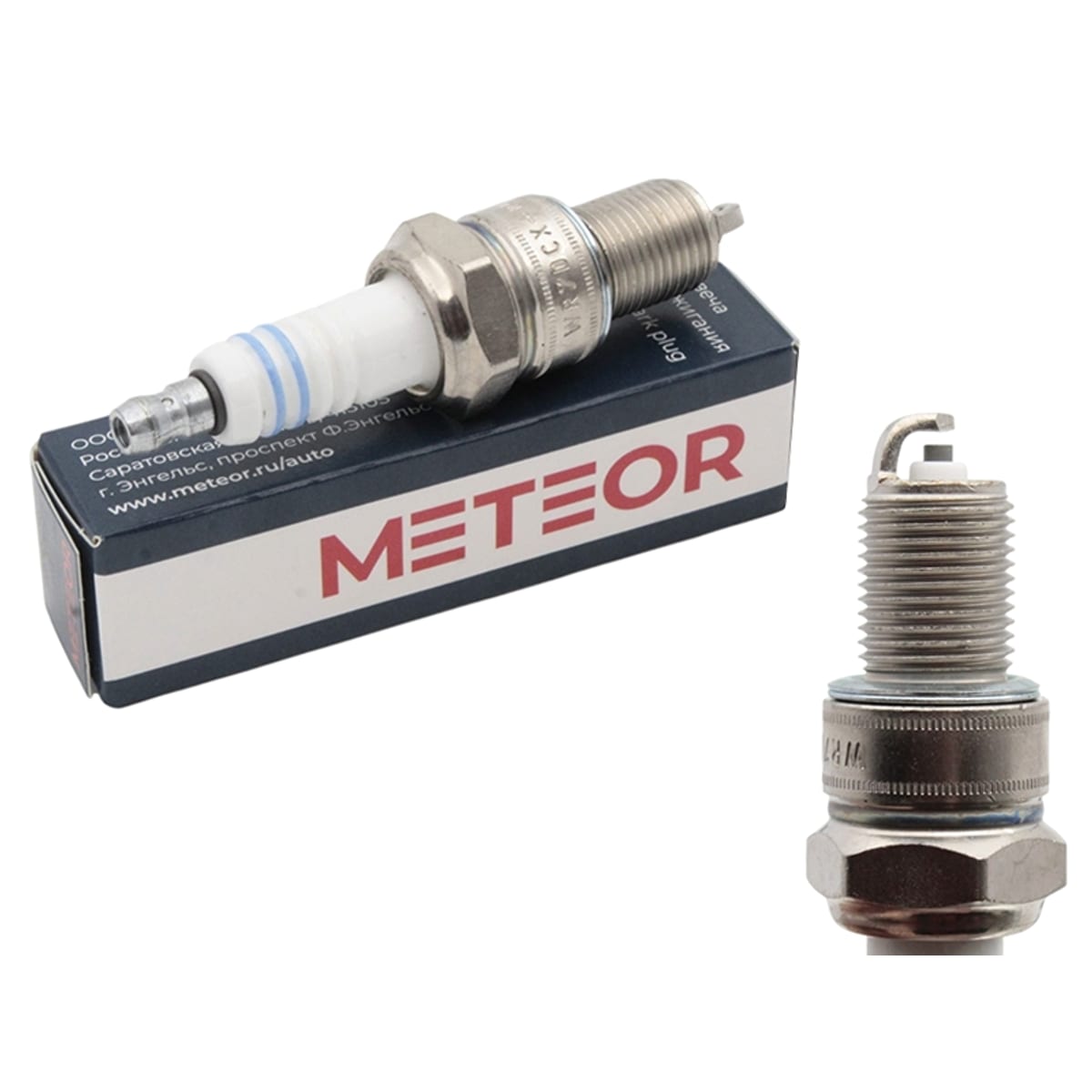 METEOR Свеча зажигания LADA Kalina 04-13 / Priora 07-18 (VAZ21114/21116/G4BP/G4JP/4G64)