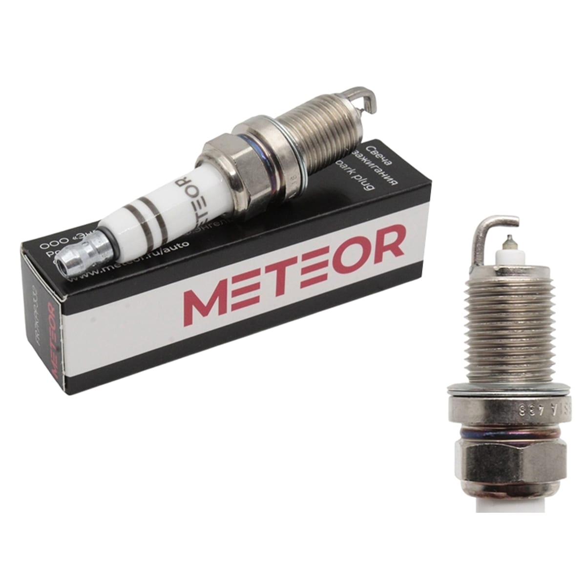 METEOR Свеча зажигания Audi A3 96-13 / A4 94-15 (AJQ/APP/ARY/AUQ/AGU/ARZ/AGN/AUL/BAM/BLP/PLY) SA436