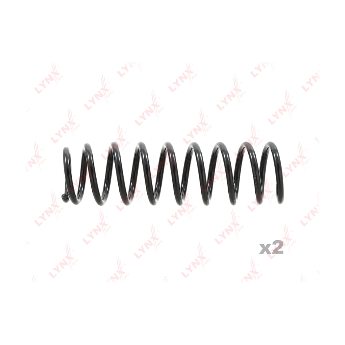 LYNXAUTO Пружина подвески задняя SC2492 (зад прав/лев)