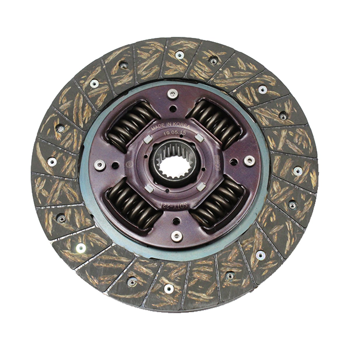 SECO Диск сцепления Toyota Avensis (T220) 97-03 / Caldina 96-97 (225,00/ 150.00) SDTY221