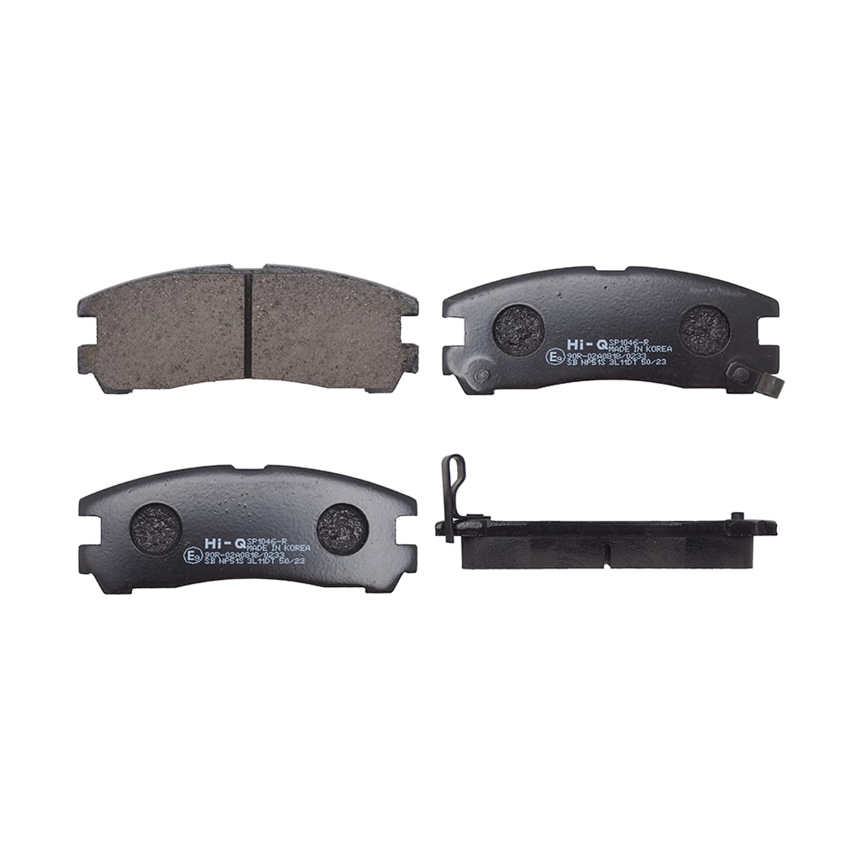 HI-Q/SANGSIN BRAKE Колодки тормозные (Сзади) Mitsubishi Galant 96-12 / RVR 91-17