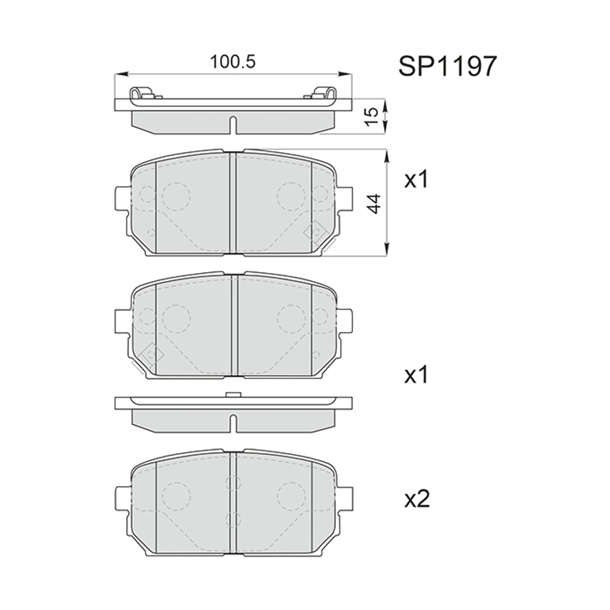 SUFIX Фильтр масляный SP1197