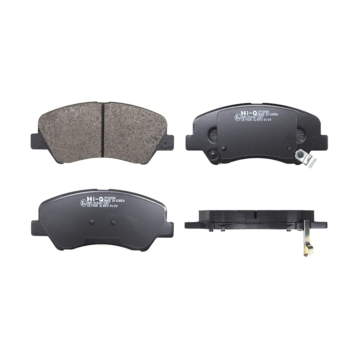 HI-Q/SANGSIN BRAKE Колодки тормозные (Спереди/ С отверстиями под пружинку) Hyundai Creta 15-22 / Elantra 06
