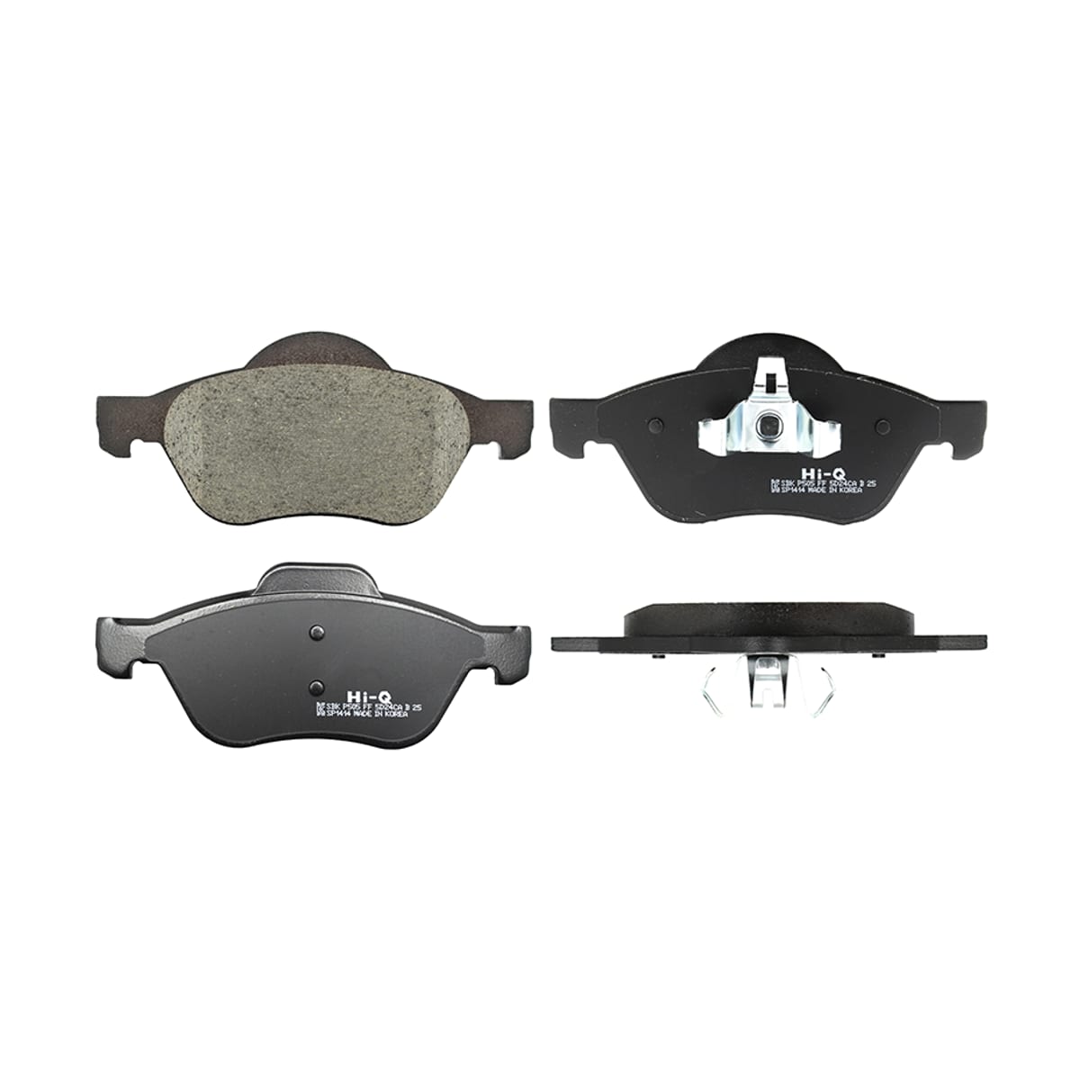 HI-Q/SANGSIN BRAKE Колодки тормозные (Спереди) Renault Clio 05-11 / Grand Scenic 04-09