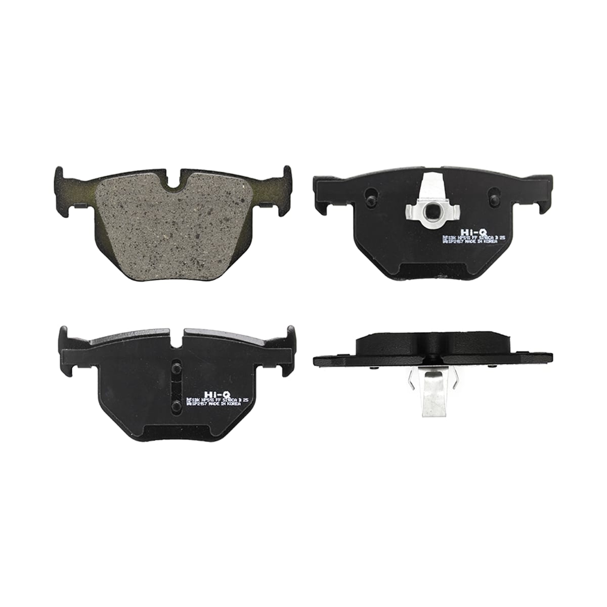 HI-Q/SANGSIN BRAKE Колодки тормозные (Сзади) BMW 5-Series 03-10 / 6-Series 03-10