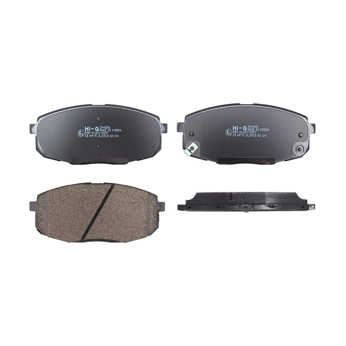 HI-Q/SANGSIN BRAKE Колодки тормозные (Спереди) Hyundai Creta 15-20 / Kia Ceed 06-18