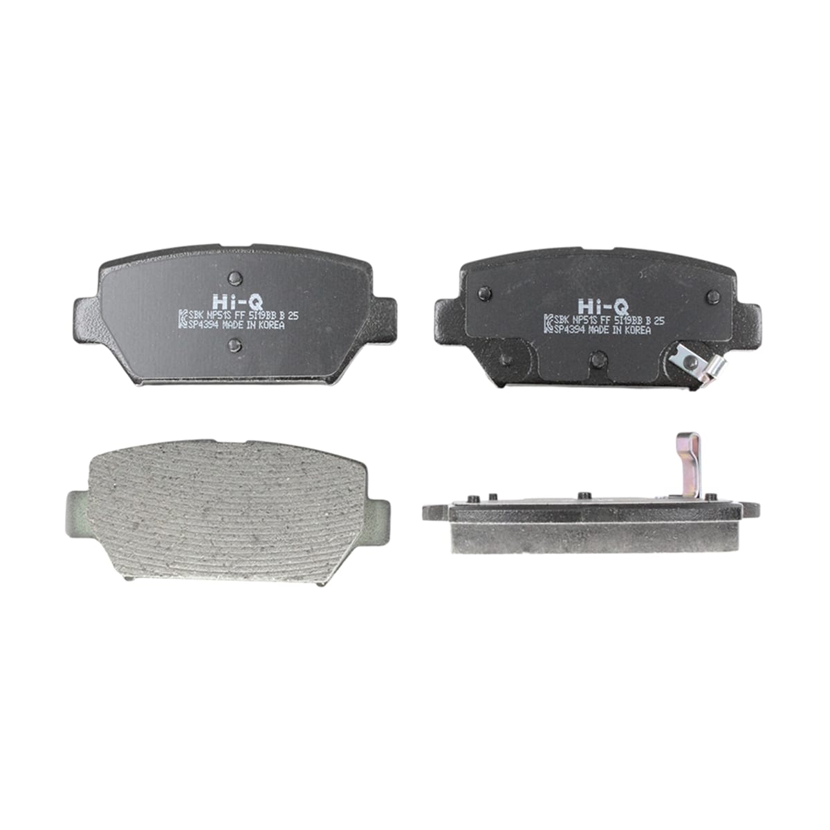 Деталь Колодки тормозные (Сзади) Mitsubishi Eclipse Cross 17 HI-Q/SANGSIN BRAKE