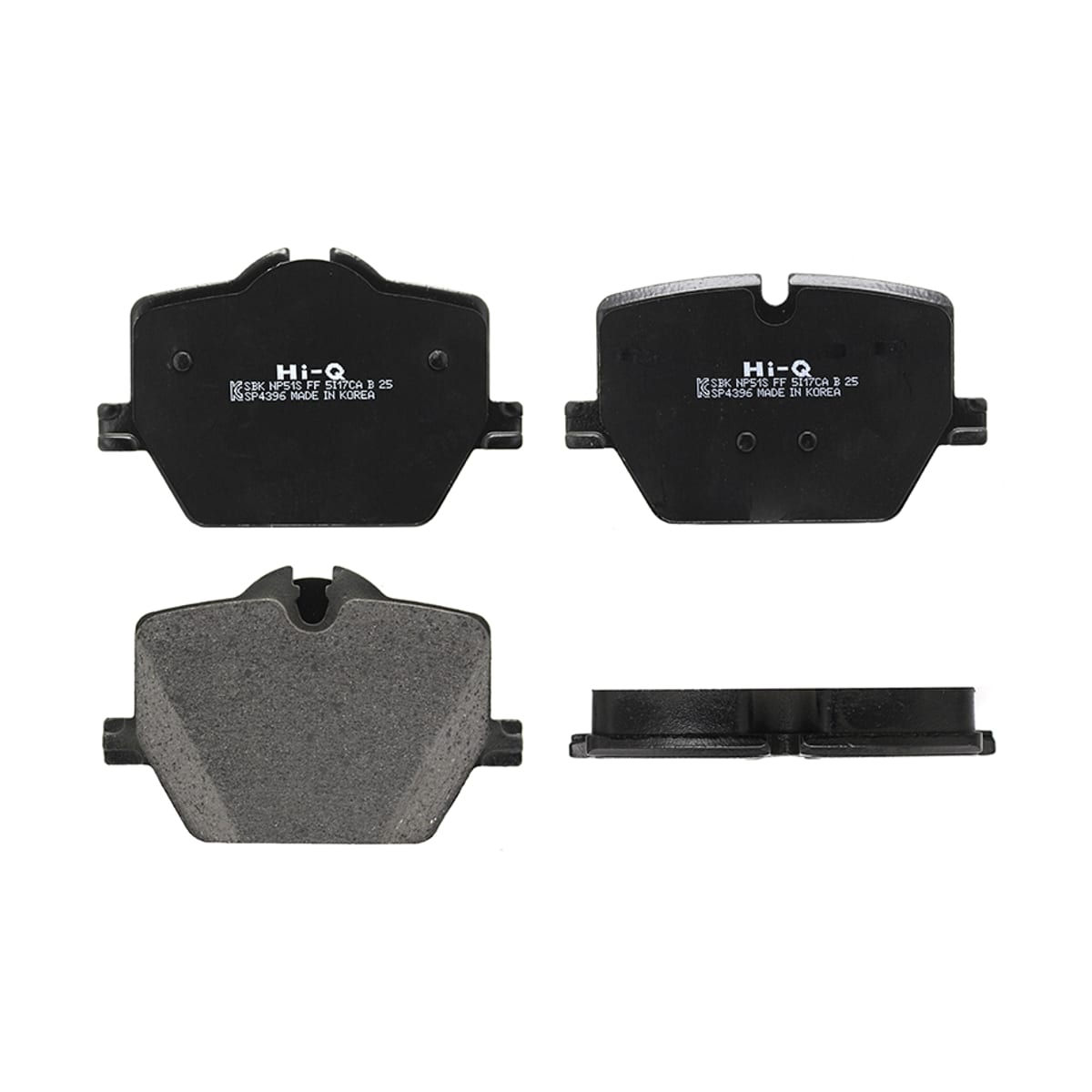 HI-Q/SANGSIN BRAKE Колодки тормозные (Сзади) BMW 3-Series 18-22