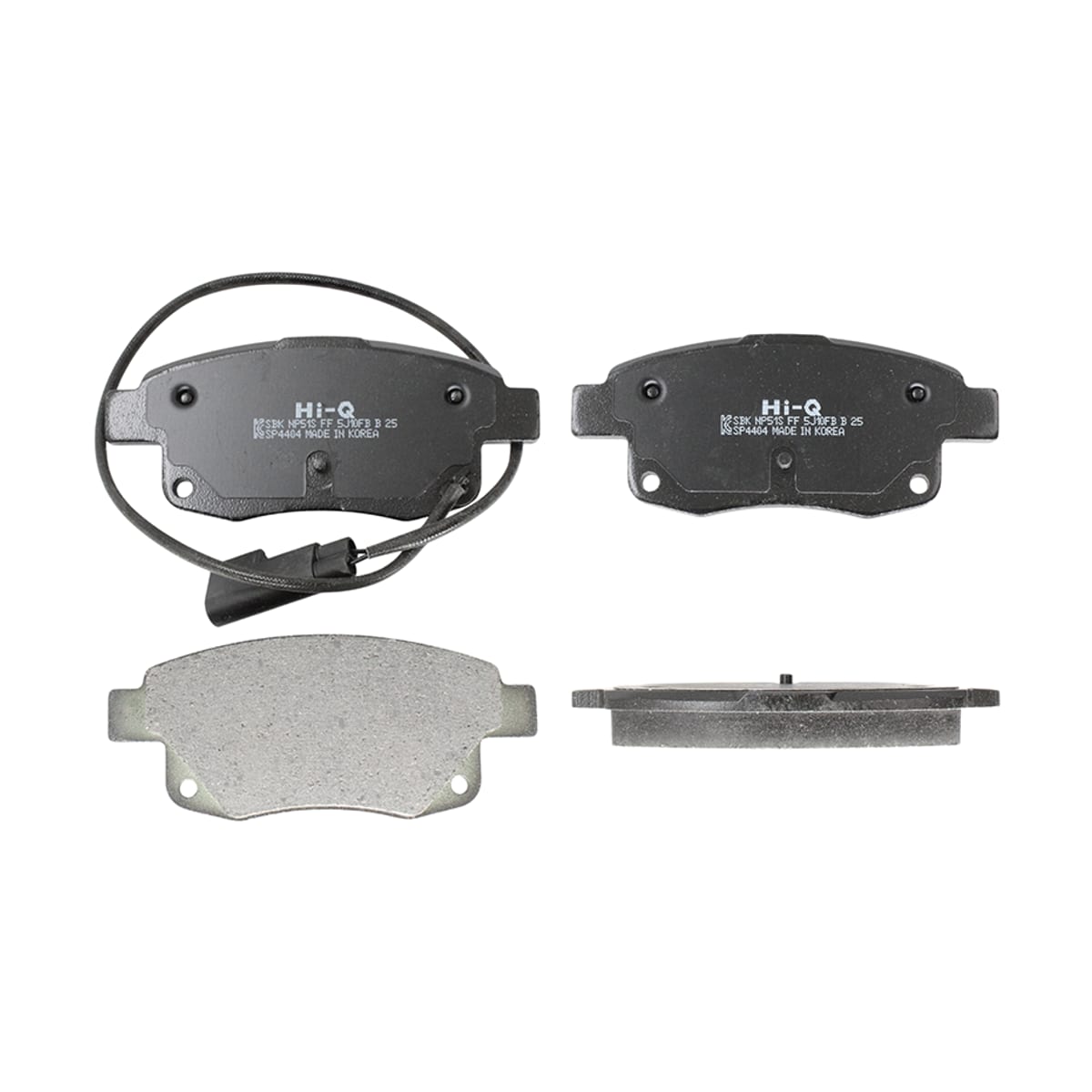 HI-Q/SANGSIN BRAKE Колодки тормозные (Сзади) Ford Transit 06-14