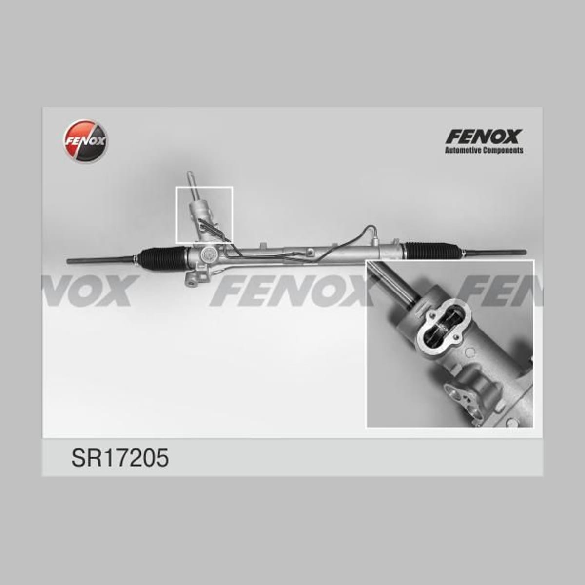 Деталь Рейка рулевая гидравлическая с разъемом под датчик FENOX