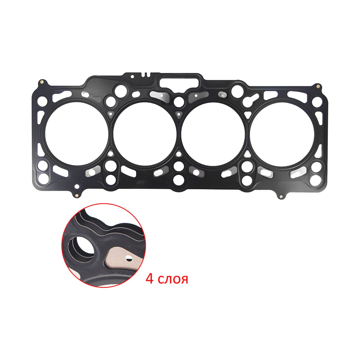 SAT Прокладка головки блока цилиндров Audi A3 03-13 / A4 08-15