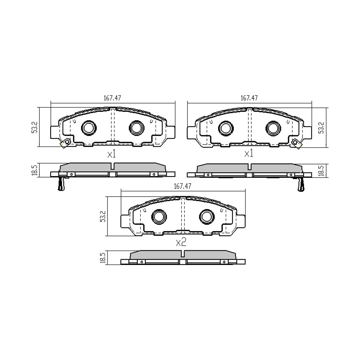 SAT Колодки тормозные (Спереди) Toyota Venza 08 ST044650T010