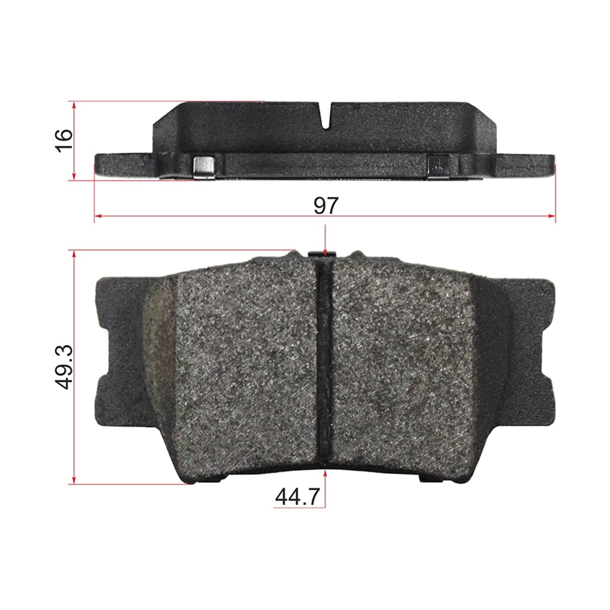 SAT Колодки тормозные (Сзади) Toyota Camry (XV40,XV50) 01-21 / Harrier 13-20