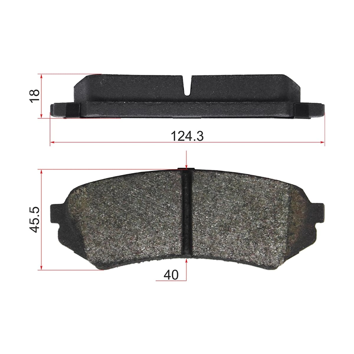 SAT Колодки тормозные (Сзади) Toyota Land Cruiser (J100) 98-07 / Lexus LX 98-07