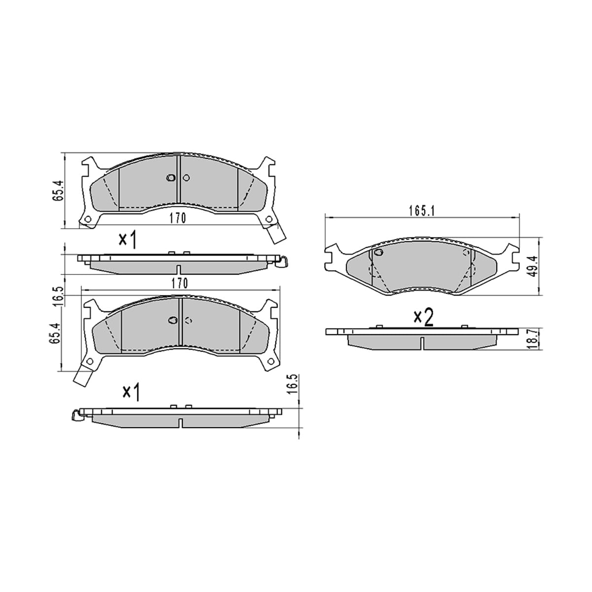 SAT Колодки тормозные (Спереди) Kia Spectra 00-02 / Sportage 93-06 ST0K0Y23323Z