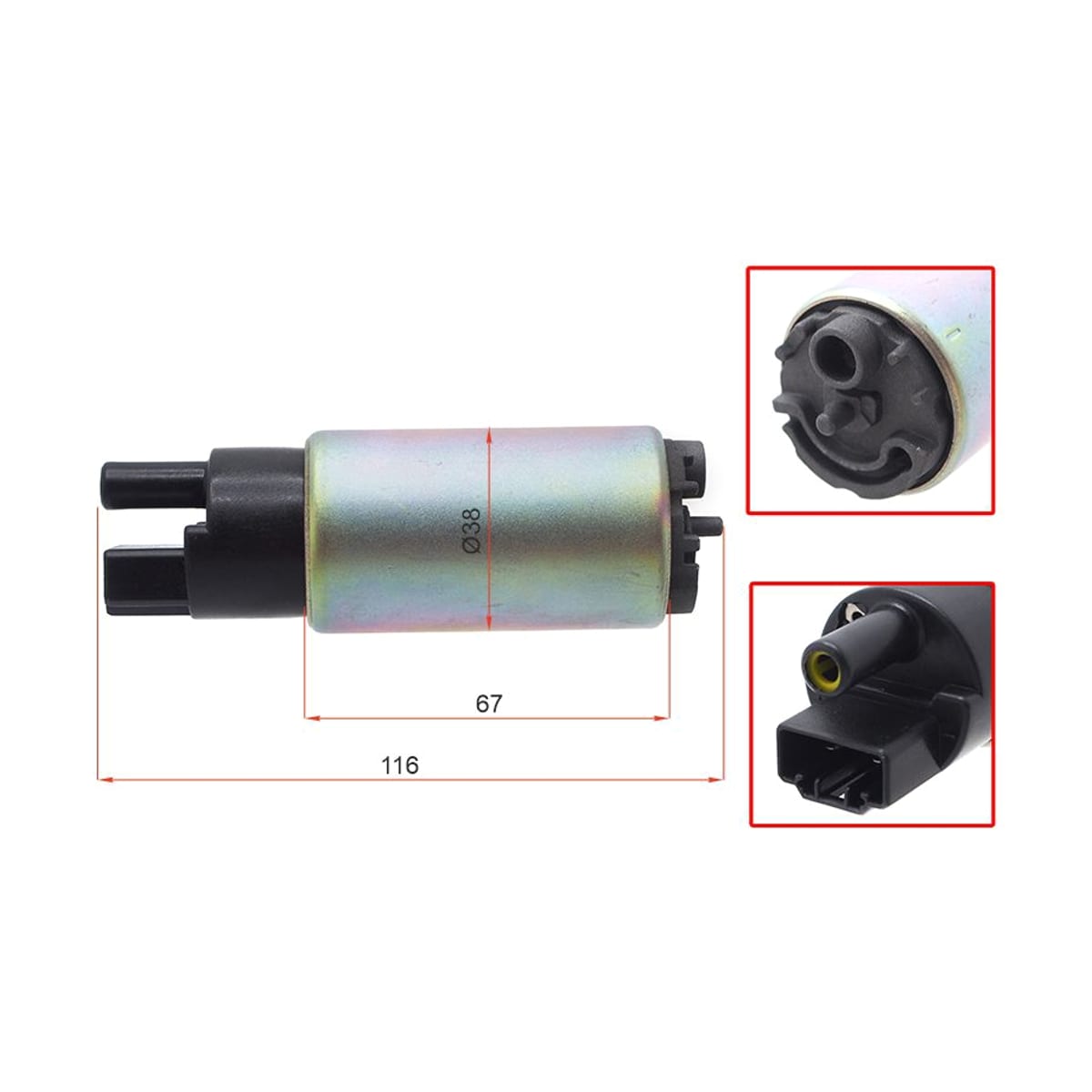 SAT Топливный насос Toyota Land Cruiser (J200) 07-21 / Lexus LX 07-23