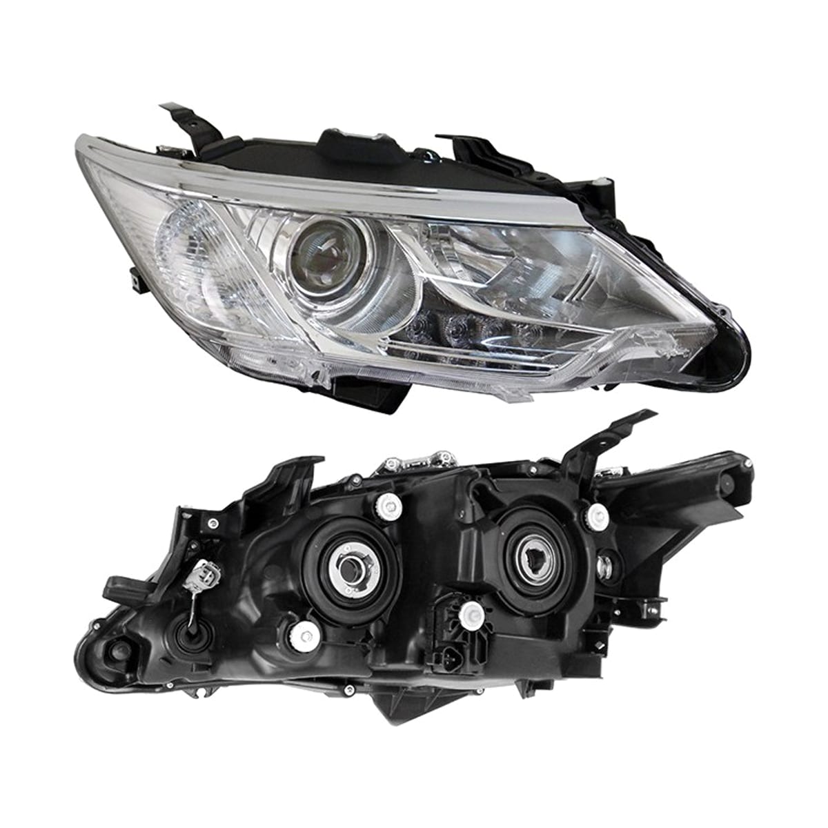 SAT Фара Toyota Camry (XV50) 14-17 (Справа/ Галоген/ ДХО/ С электрокорректором)