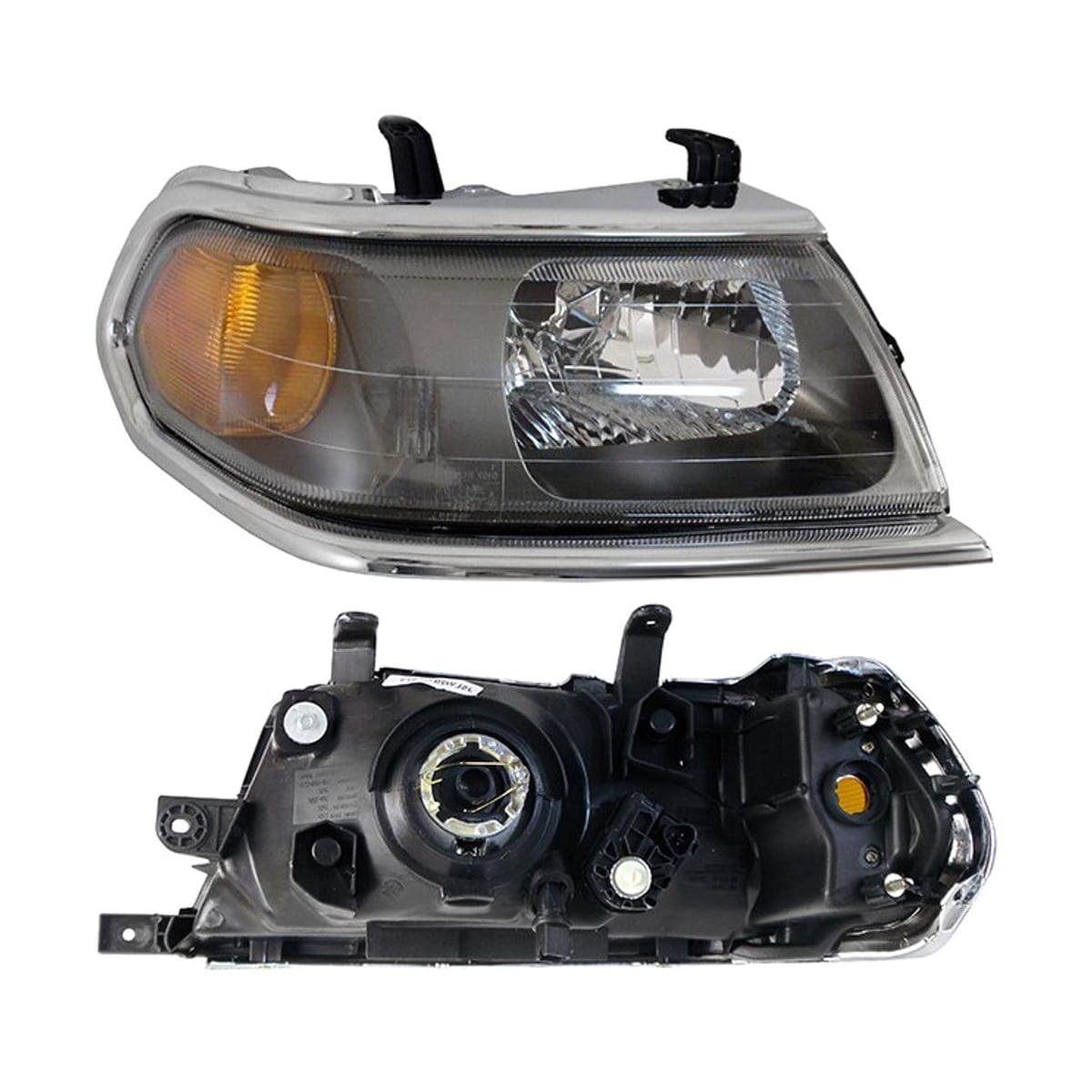 Деталь Фара Mitsubishi Pajero Sport 96-04 / Montero Sport 96-00 (Справа/ Галоген/ С электрокорректором) SAT