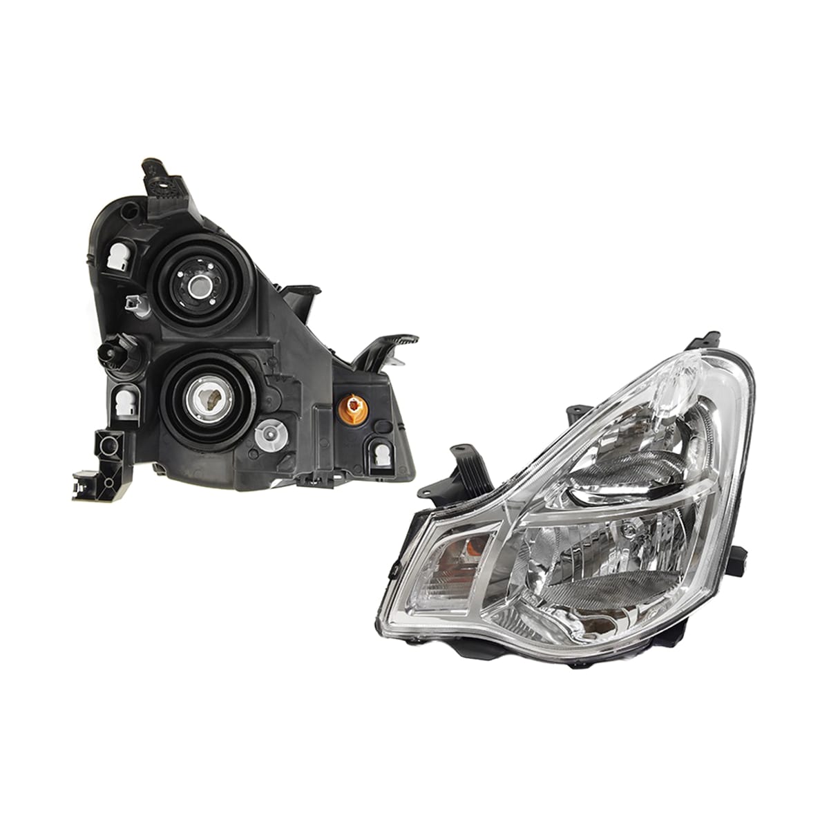 SAT Фара Nissan Almera 12-19 / Bluebird Sylphy 05-12 (Слева/ Галоген/ под электрокорректор) ST1151119L
