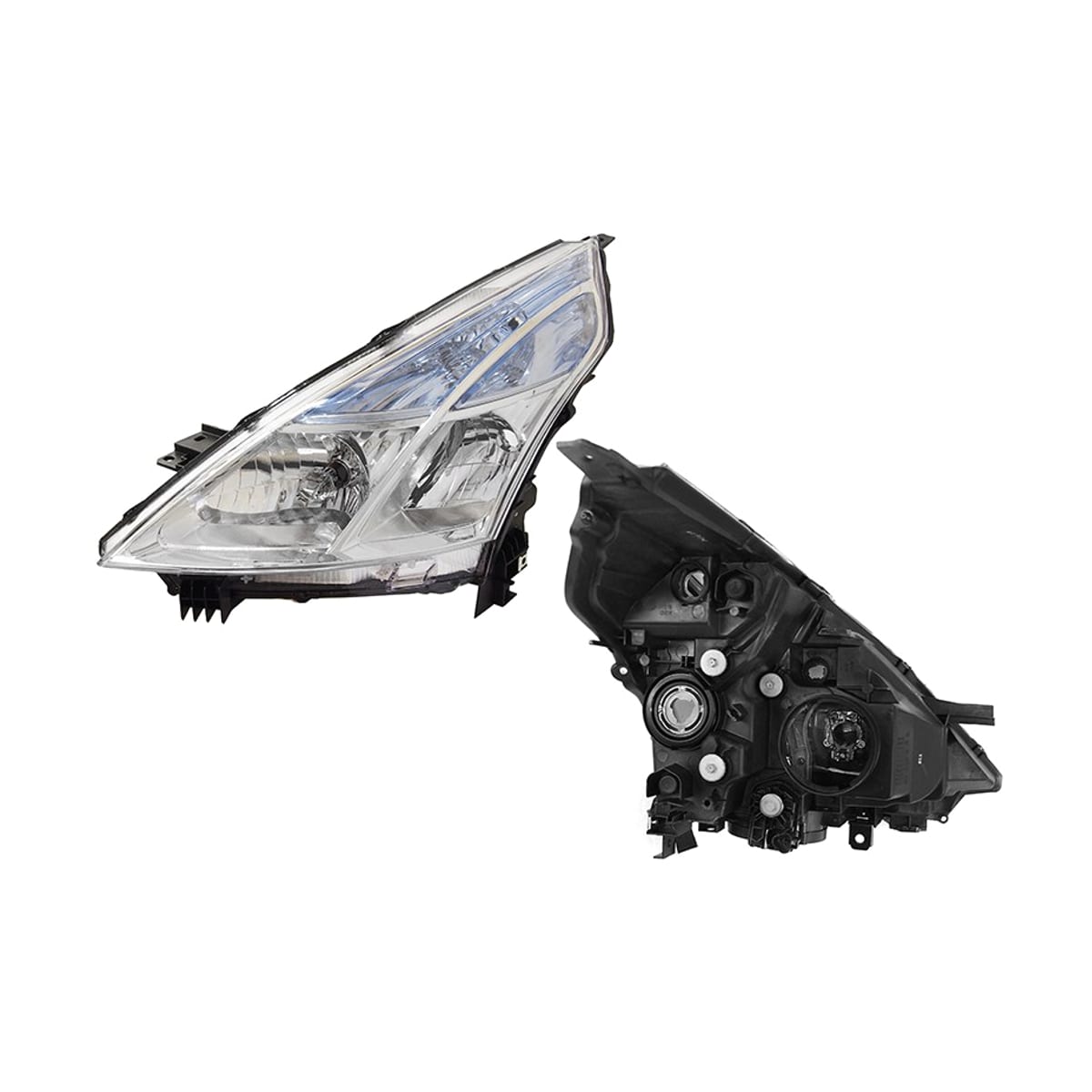 Деталь Фара Nissan Teana 08-12 (Слева/ Ксенон/Галоген/ С электрокорректором) SAT