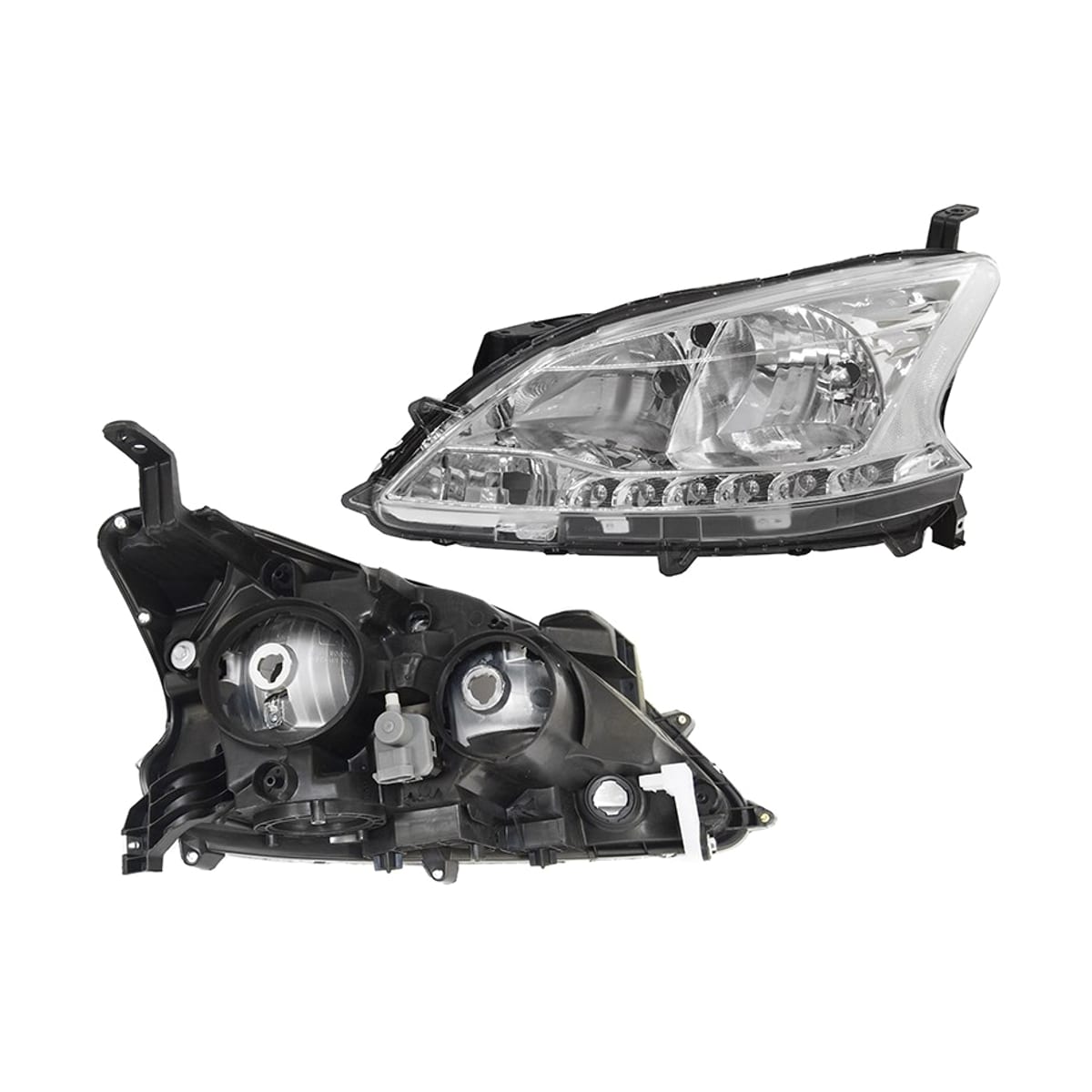 SAT Фара Nissan Sentra 12-19 / Sylphy 12-20 (Слева/ Галоген/ С электрокорректором)