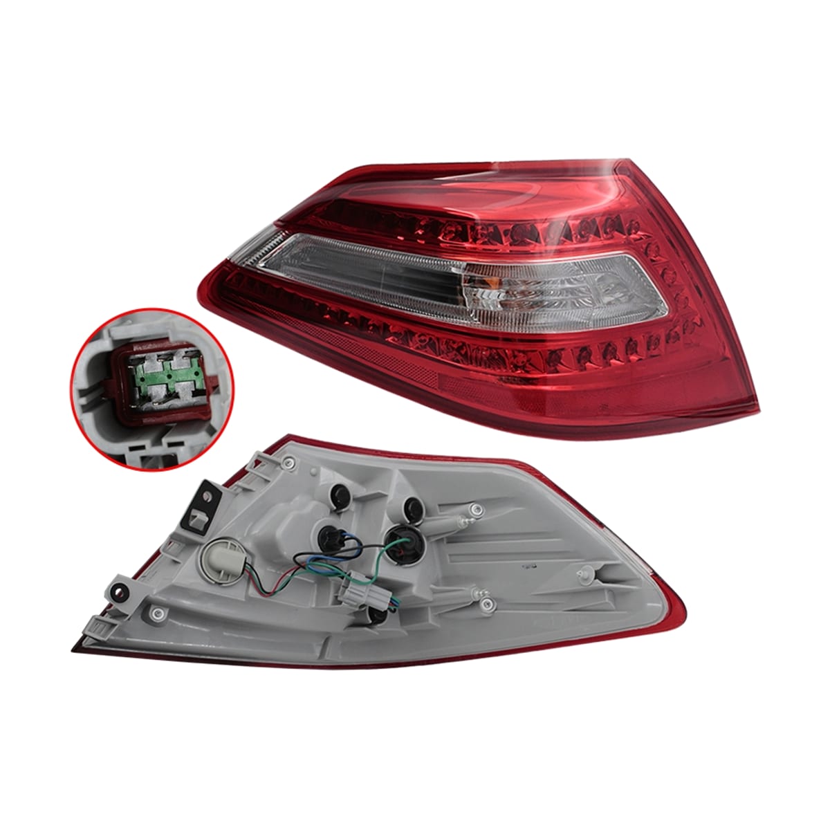 Деталь Фонарь задний Nissan Teana 08-12 (Слева) SAT