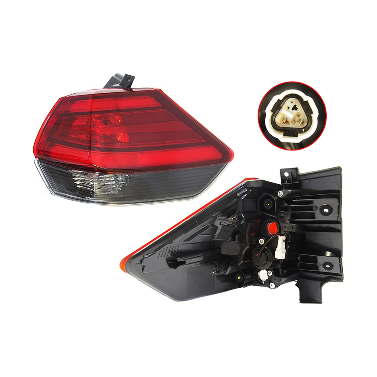 SAT Фонарь задний Nissan X-Trail 17-22 (Справа)