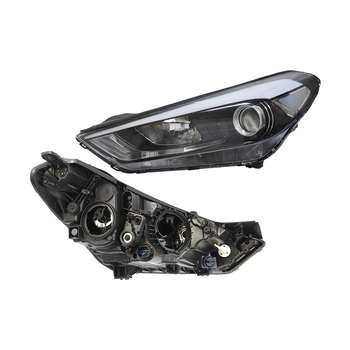 SAT Фара Hyundai Tucson 15-19 (Слева/ Галоген/ С электрокорректором) ST1211114L