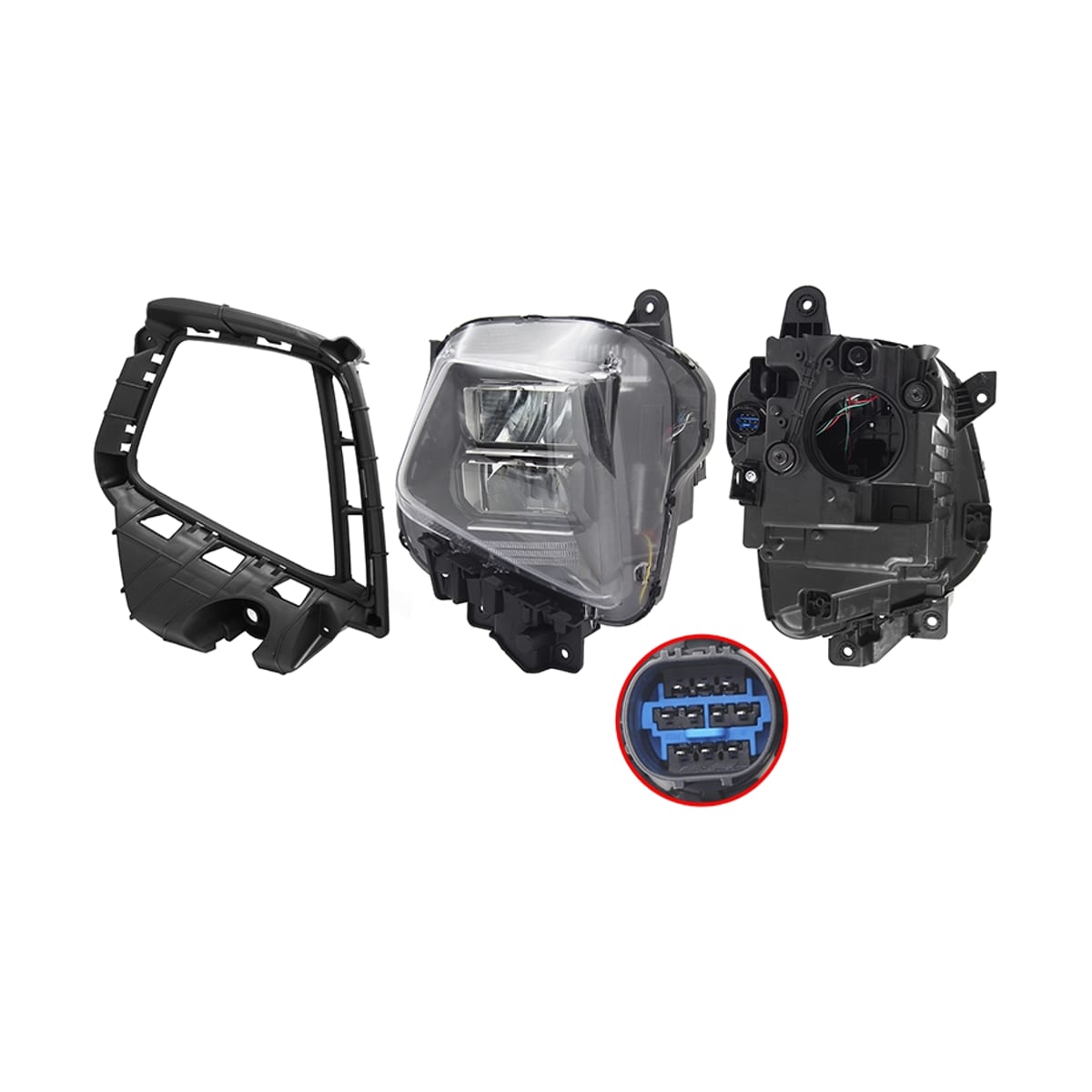 SAT Фара Hyundai Tucson 21- (Слева/ LED/ С электрокорректором) ST12111T5DL
