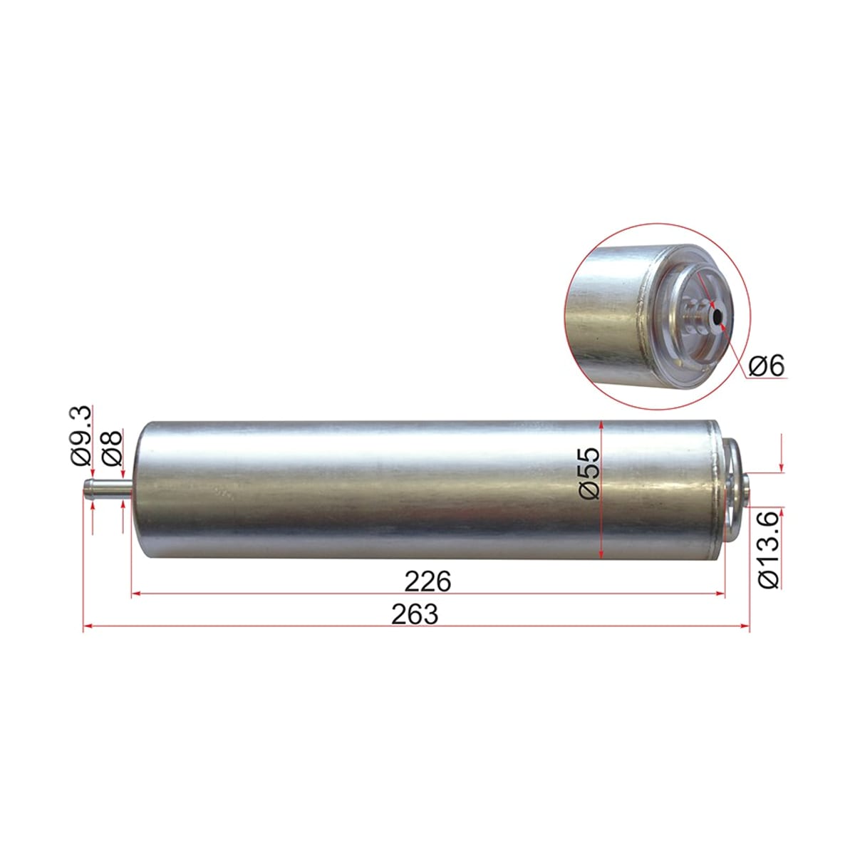 SAT Фильтр топливный BMW 3-Series 05-14 / X1 09-15