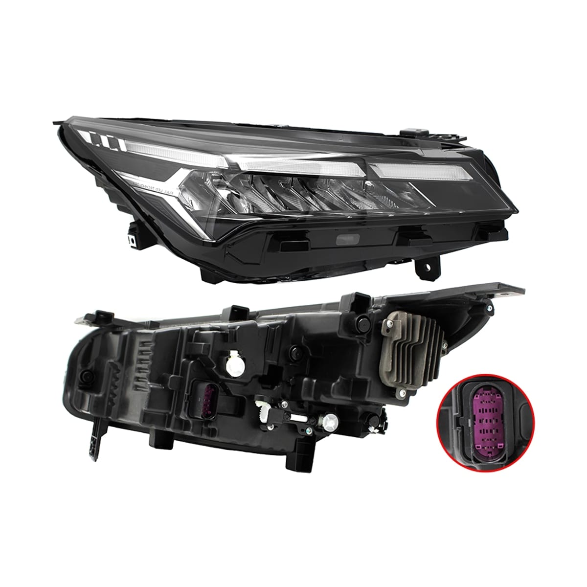 SAT Фара Geely Coolray 21- (Справа/ LED) ST13GLCRLD23R