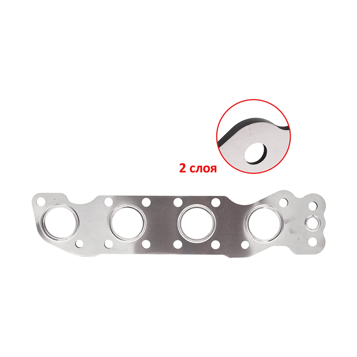 SAT Прокладка выпускного коллектора Chevrolet Cruze 01-08 / Suzuki Escudo 08-12 M13A;M15A;M16A