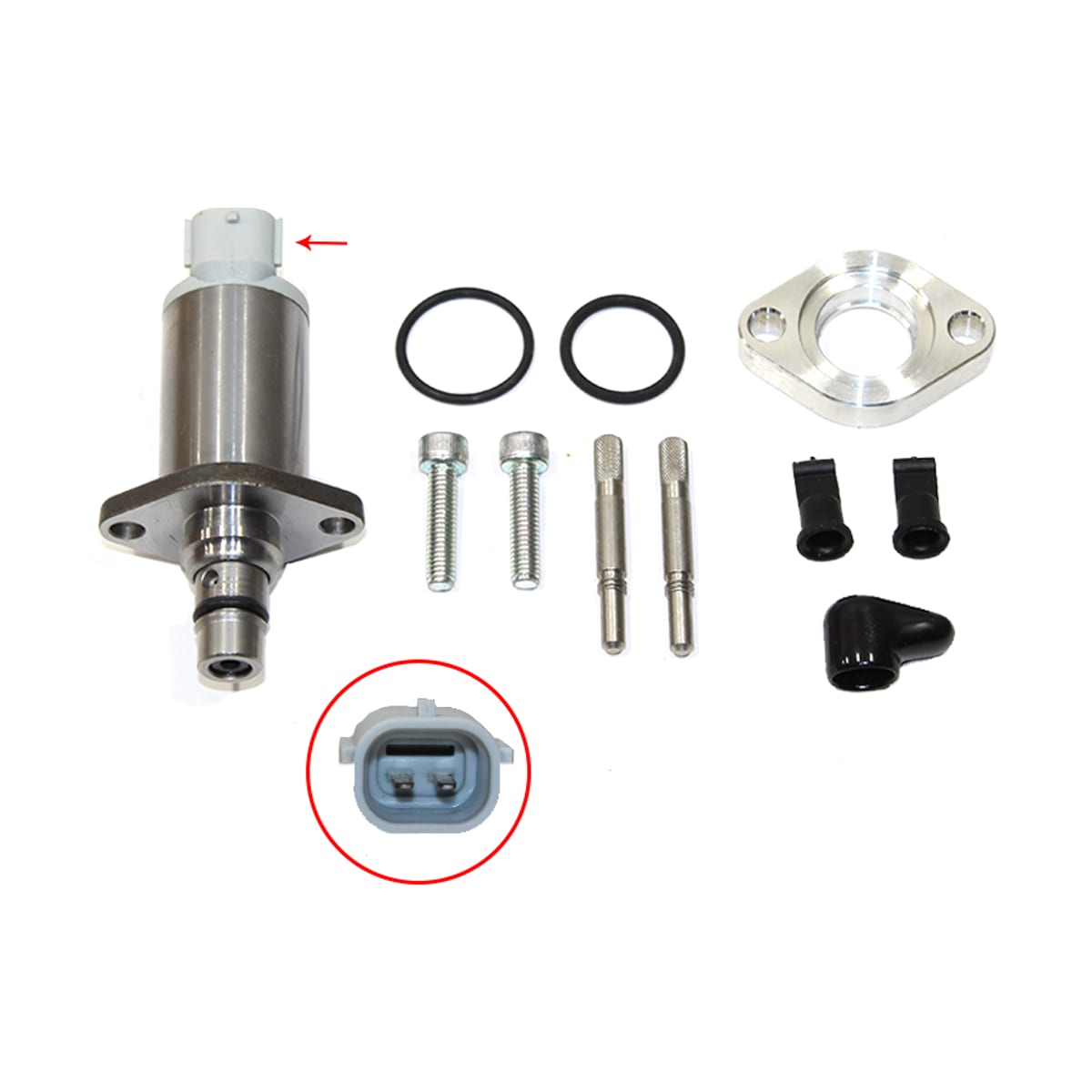 SAT Регулятор давления топлива Mitsubishi Pajero 06-20 / Nissan Almera 95-06 YD22DDT;YD22DDTi;YD25DDTI ST1460A049