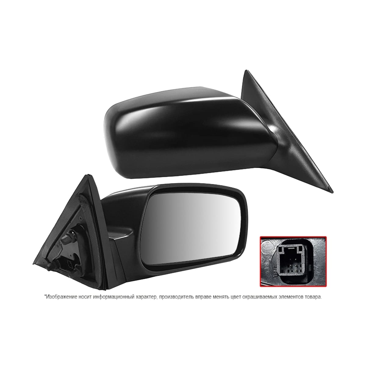 Деталь Зеркало Toyota Camry USA 06-11 (Справа/ Обогрев/ Регулировка/ 5 контактов/ USA) SAT