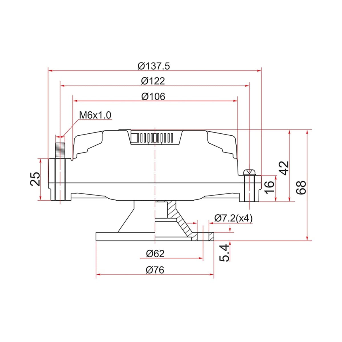 SAT Вискомуфта Toyota Crown 87-01 / Mark II 84-00