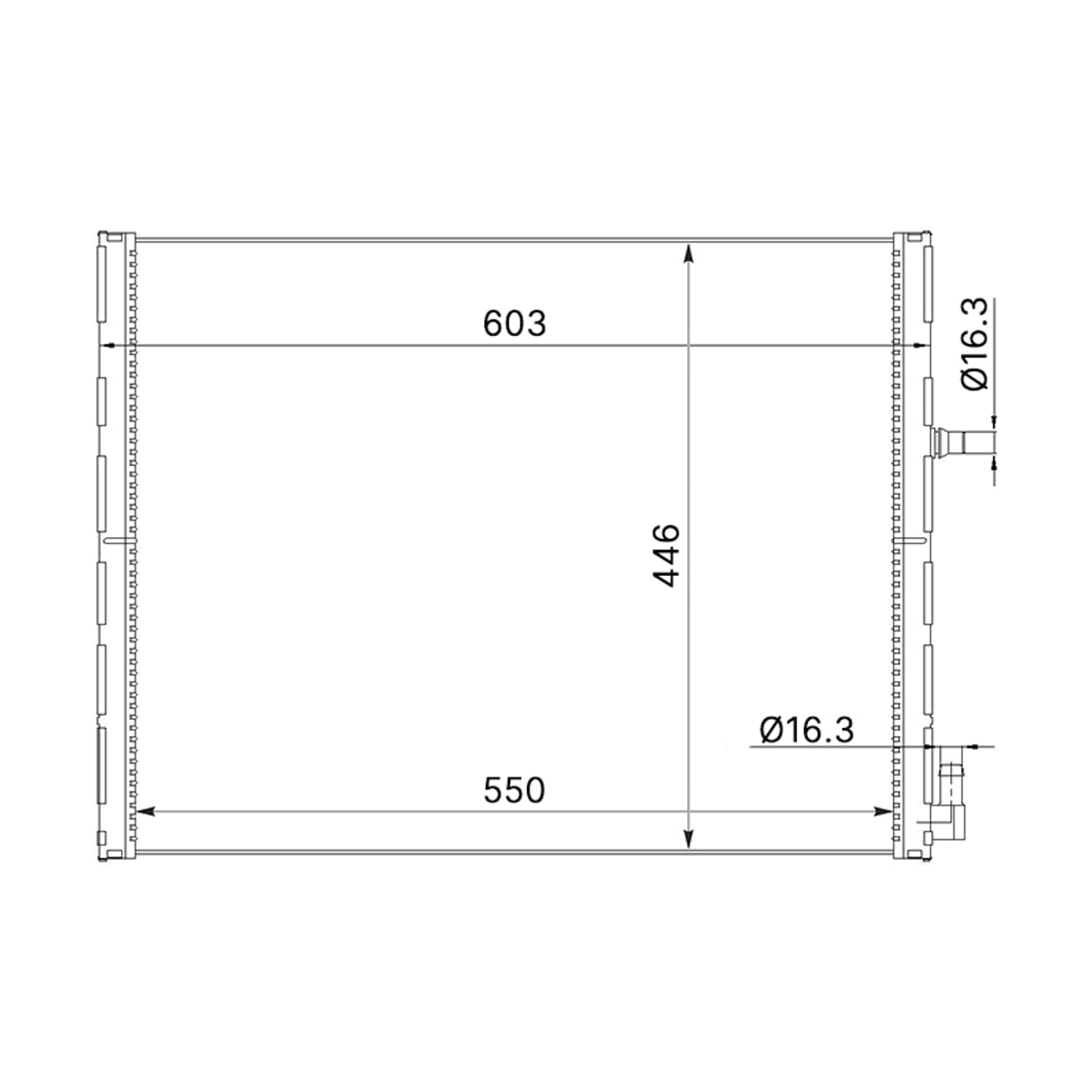 SAT Радиатор BMW X5 06-18 / X6 08-20 ST17117576273