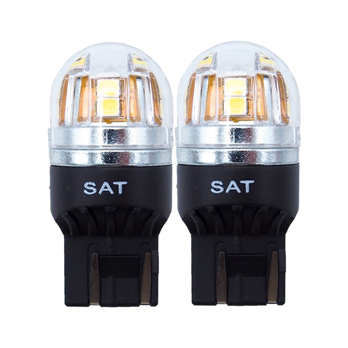 SAT Лампа (W21/5W/ LED/ Комплект/ 12В 2.8Вт 320Лм Canbus)