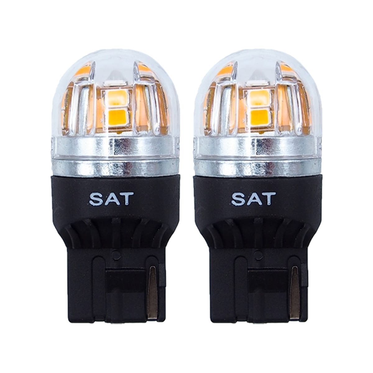 SAT Лампа (WY21W (T20)/ LED/ Комплект/ 12В 2.8Вт 320Лм Canbus)