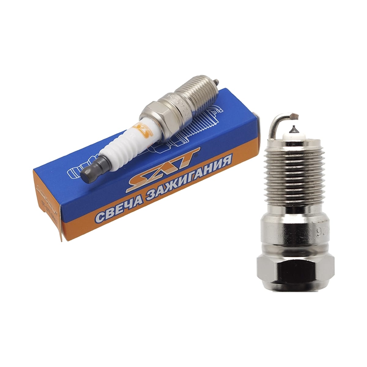 SAT Свеча зажигания Ford Mondeo 00-07 / Mazda Tribute 00-07 (AJ/GYDE/CHBA/CHBB/CGBA/CGBB/CJBA/CJBB/Q7DA/QQDA/AODA/AODB)