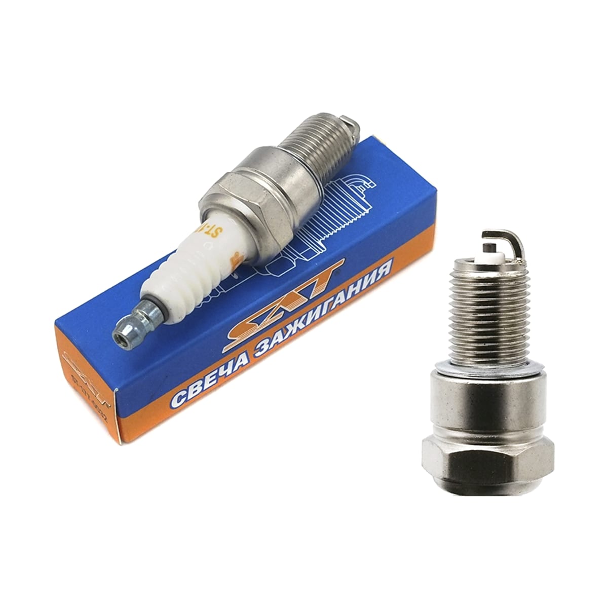 SAT Свеча зажигания Chevrolet Aveo 02-11 / Daewoo Nexia 94-16 (F14S5/F15S3/A15S3/A15SMS/VAZ2121/TB24E)