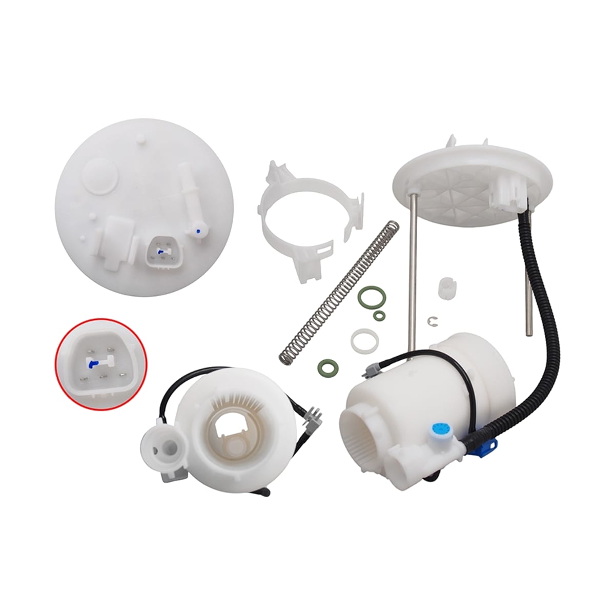 SAT Фильтр топливный Mitsubishi Lancer 07-17