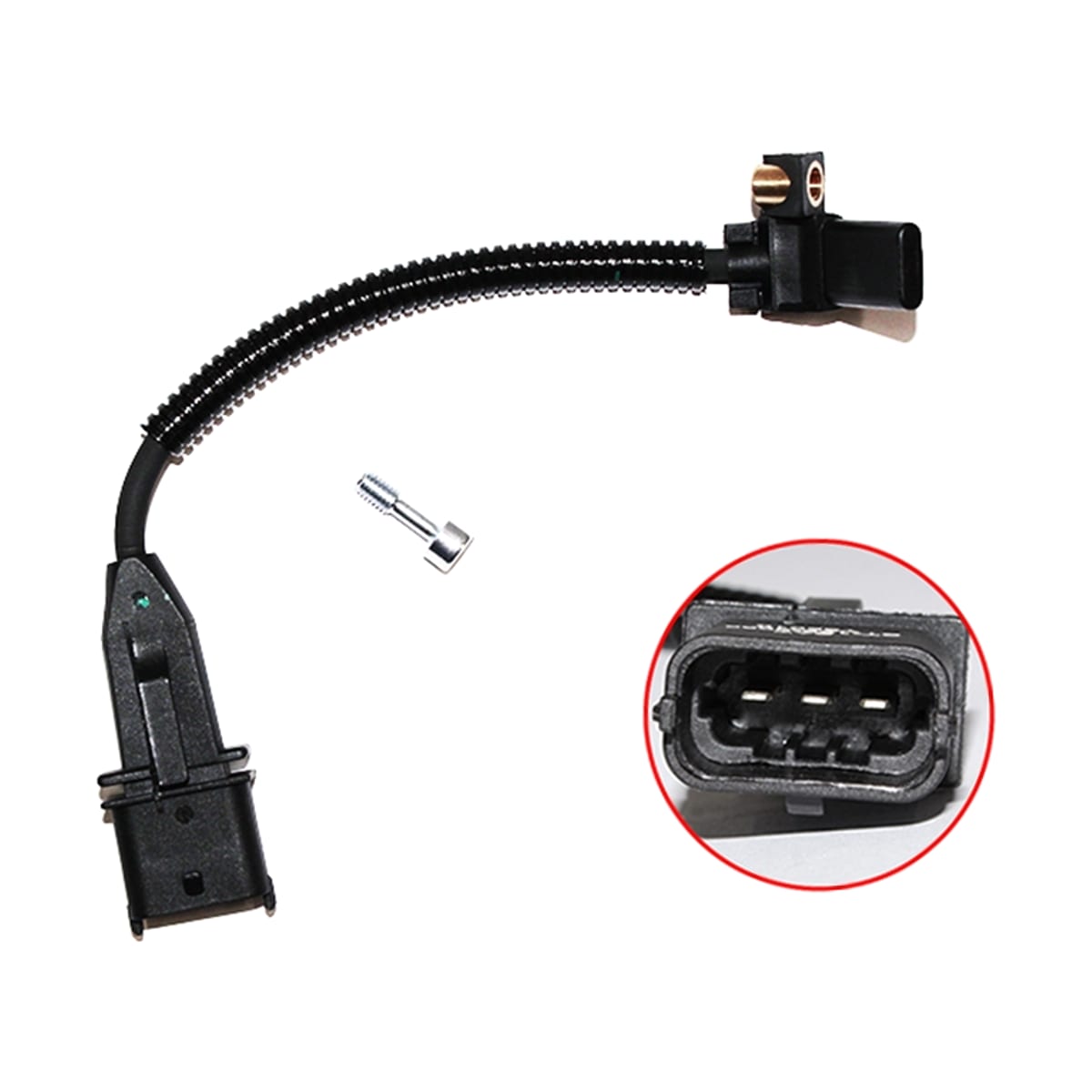 Деталь Датчик положения коленвала Opel Astra 04-15 / Vectra 02-08 SAT
