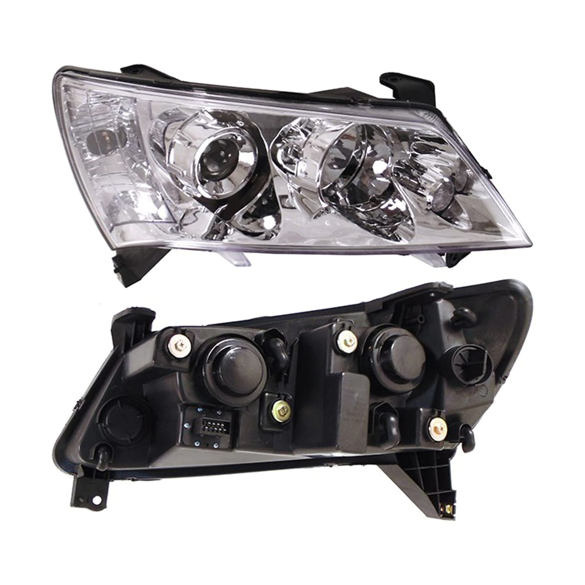 SAT Фара Geely Emgrand EC7 09-17 (Справа/ Галоген/ С электрокорректором/ 4D SED)