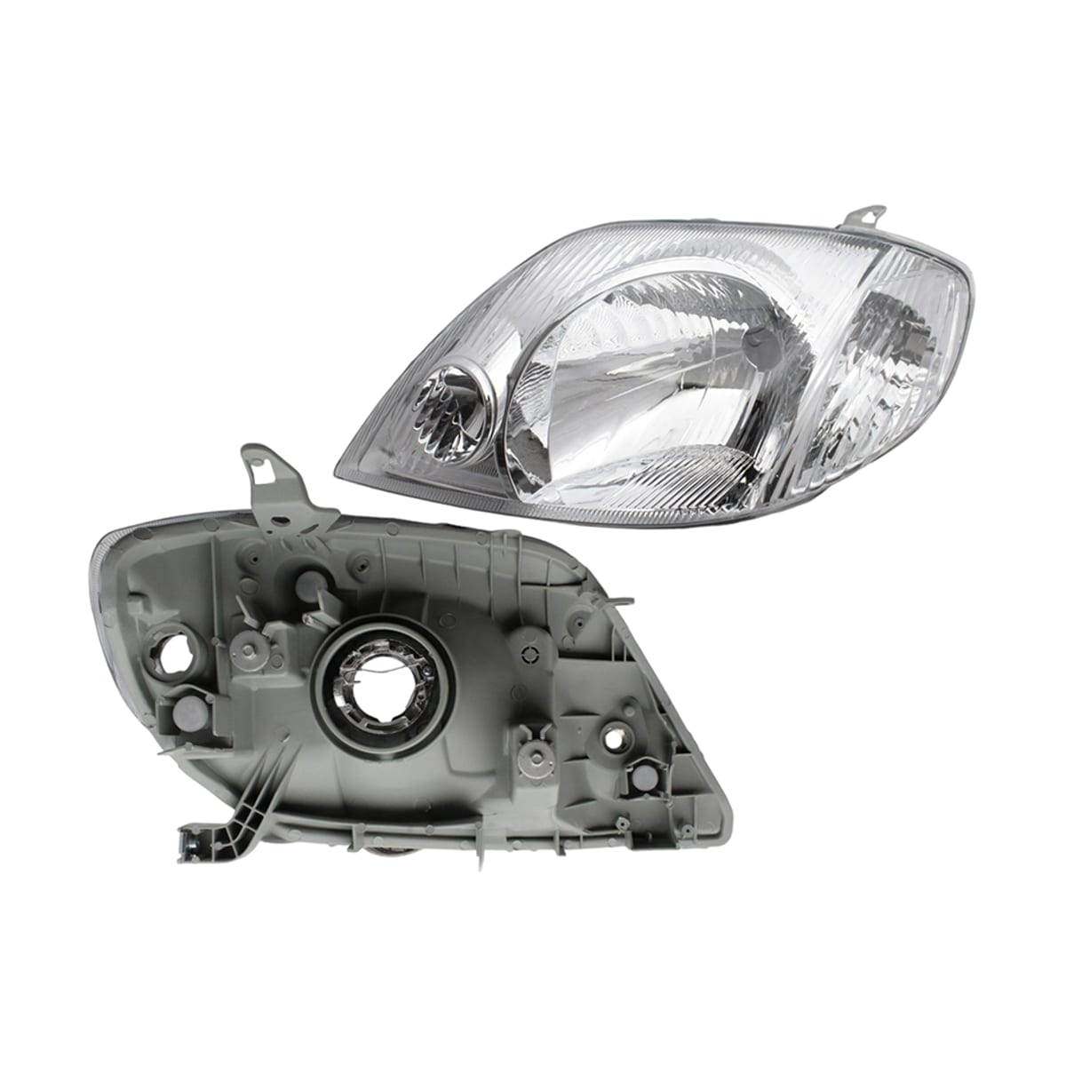 SAT Фара Toyota Corolla (E120) 00-07 / Corolla Fielder 00-02 (Слева/ Ручная регулировка) ST21211B5L