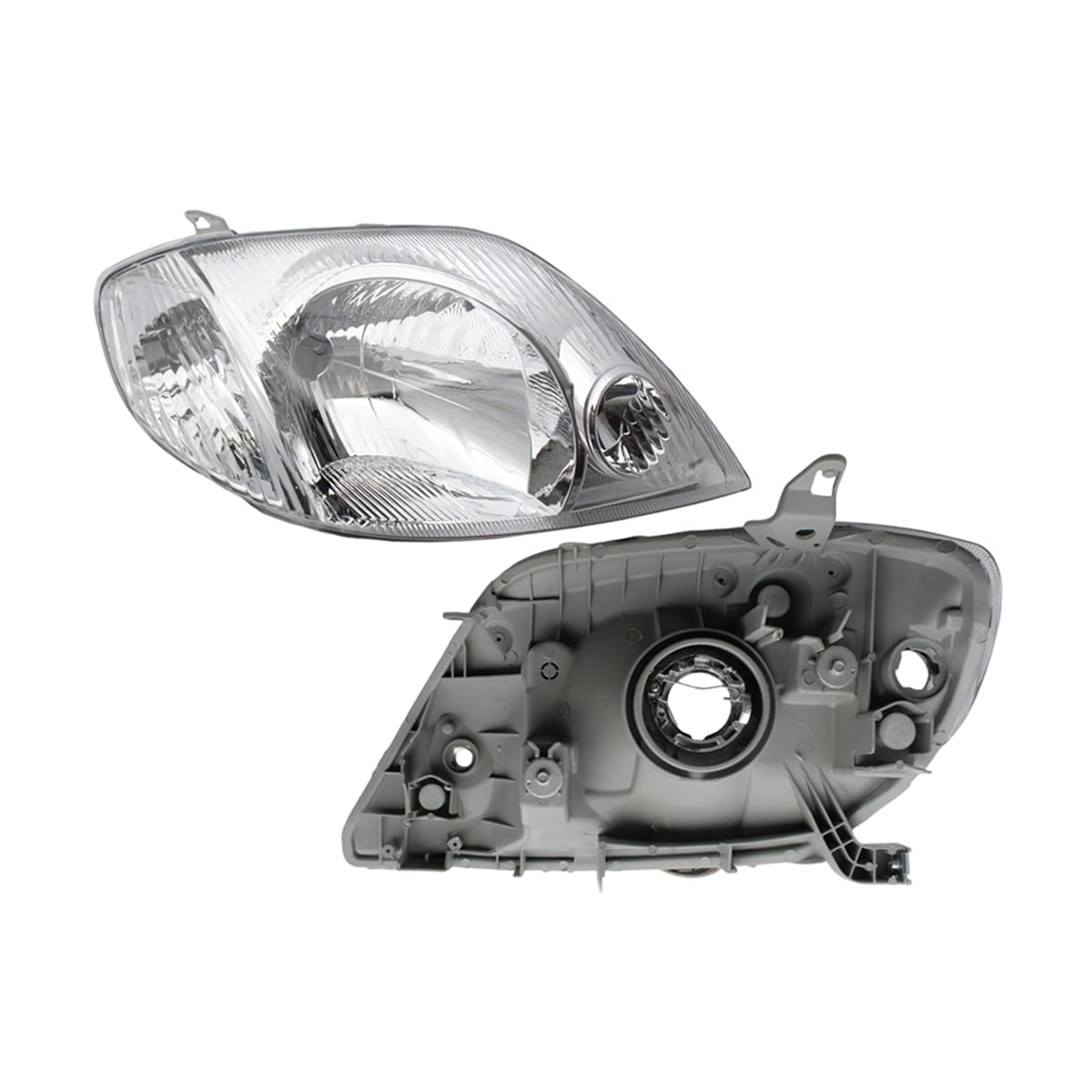 SAT Фара Toyota Corolla (E120) 00-07 / Corolla Fielder 00-02 (Справа/ Ручная регулировка) ST21211B5R