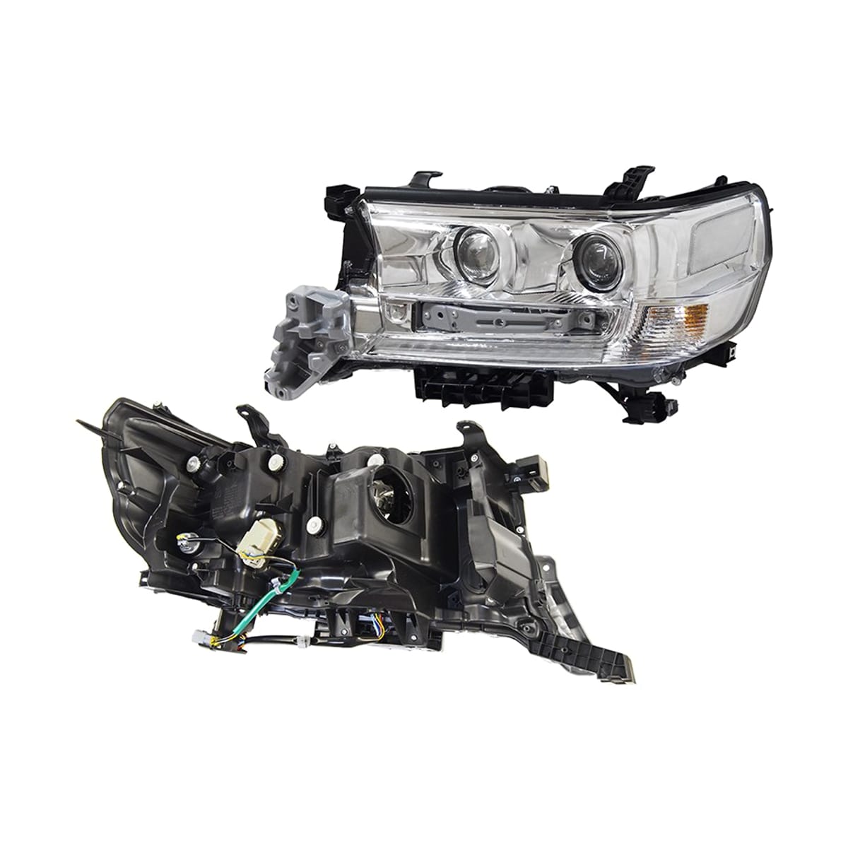 SAT Фара Toyota Land Cruiser (J200) 15-21 (Слева/ LED/ ДХО/ С электрокорректором) ST21211BDLLDM
